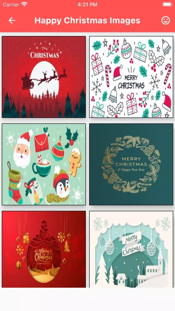 Capturas de pantalla de Christmas Customise Greetings