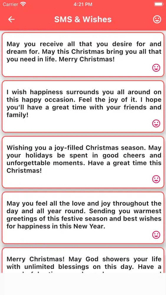 Capturas de pantalla de Christmas Customise Greetings