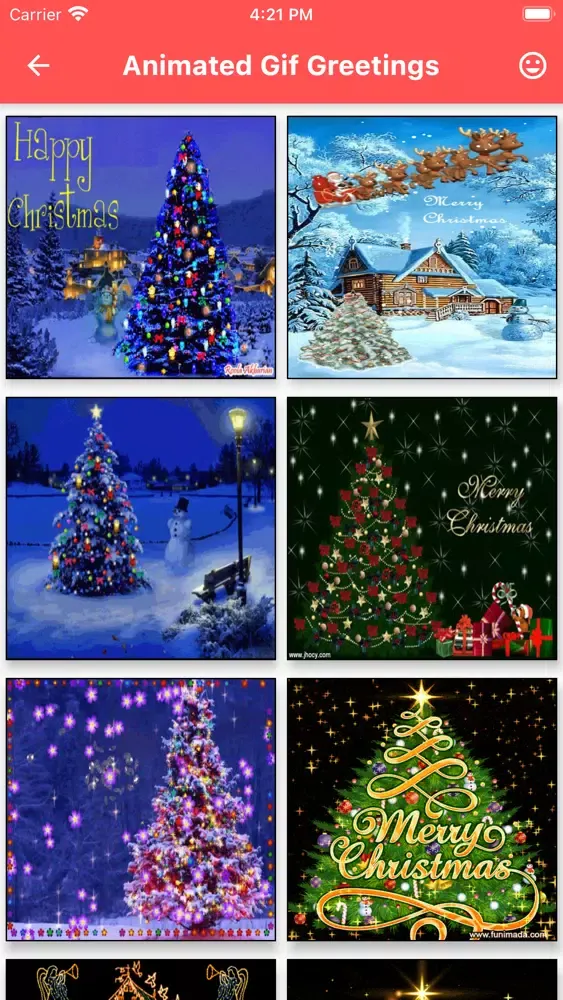 Capturas de pantalla de Christmas Customise Greetings