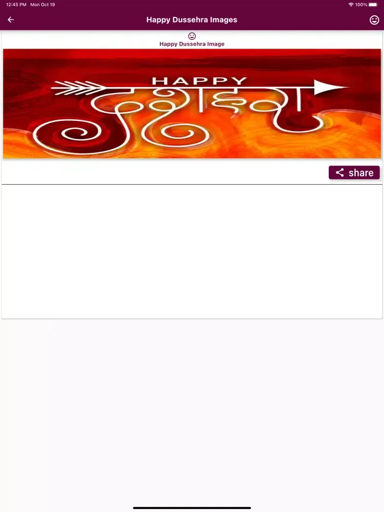Screenshot di Dussehra Images Wishes Card iPad 