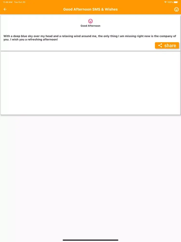 Capturas de pantalla de Good Afternoon GIF Images Card iPad 