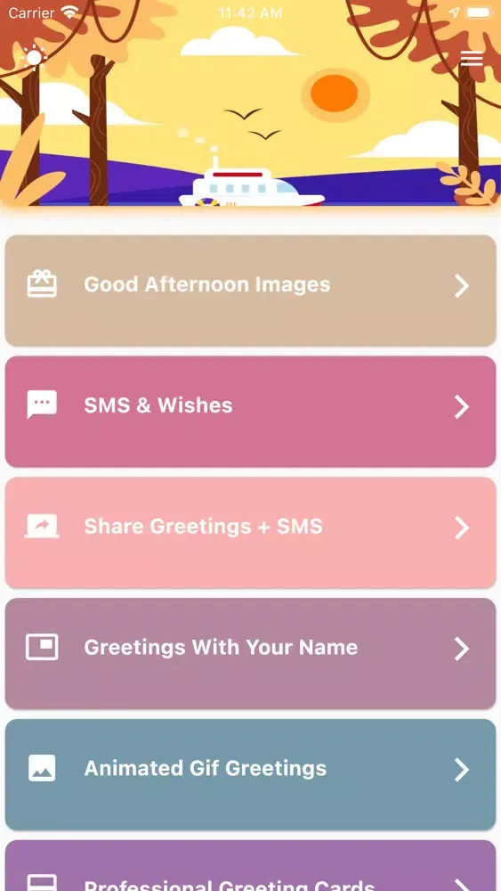 Capturas de pantalla de Good Afternoon GIF Images Card