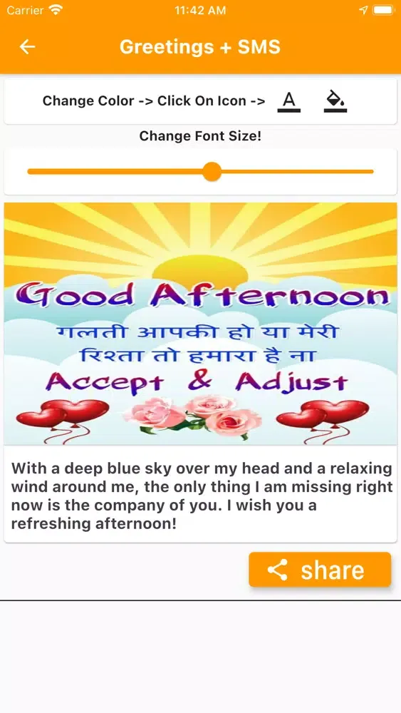 Capturas de pantalla de Good Afternoon GIF Images Card