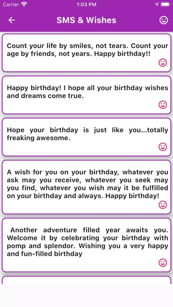 Happy Birthday Cards Wishes 스크린샷