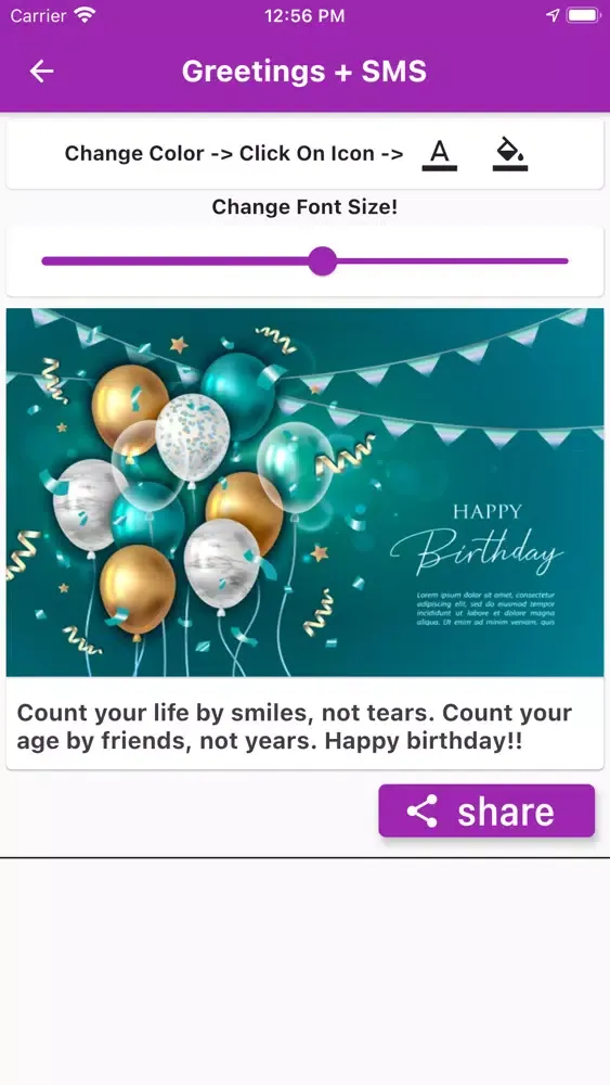 Happy Birthday Cards Wishes 스크린샷
