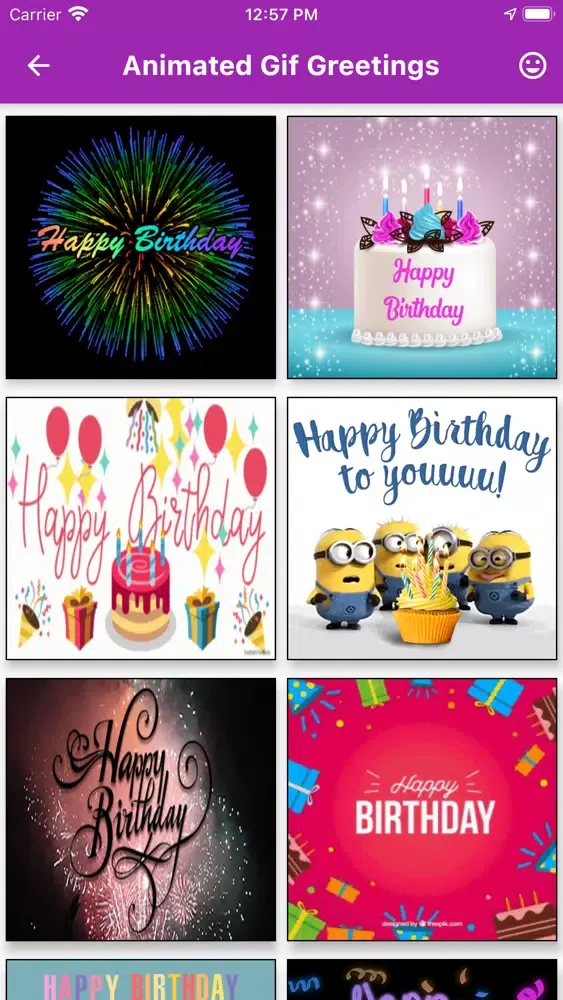 Happy Birthday Cards Wishes 스크린샷