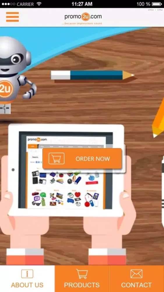 Скриншоты Promo2u – Promotional Products