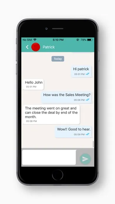Zrzuty ekranu Eva Messenger