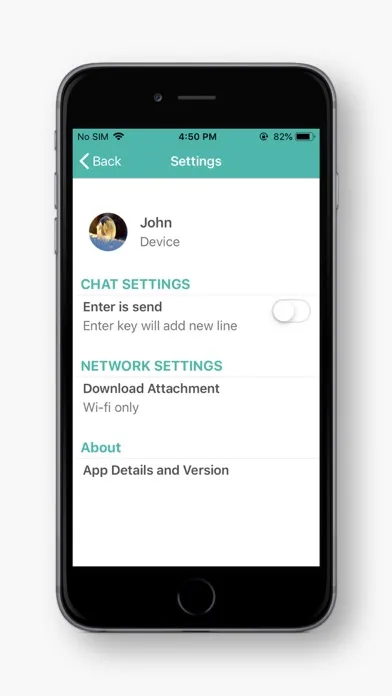 Zrzuty ekranu Eva Messenger