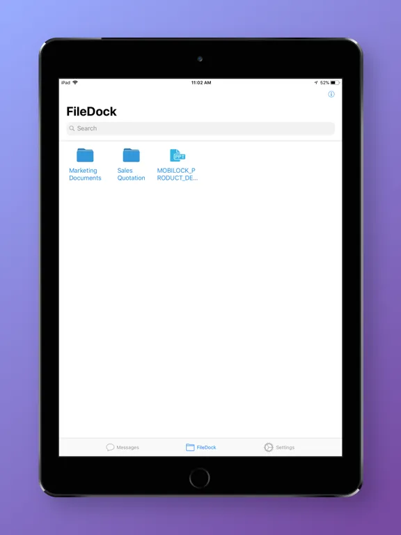 Zrzuty ekranu Scalefusion - MDM Client iPad 