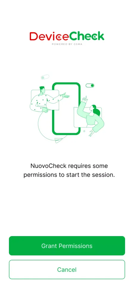 Capturas de pantalla de DeviceCheck
