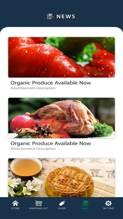 Ample Food Screenshots