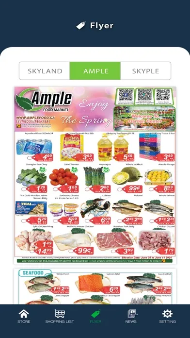 Ample Food Screenshots