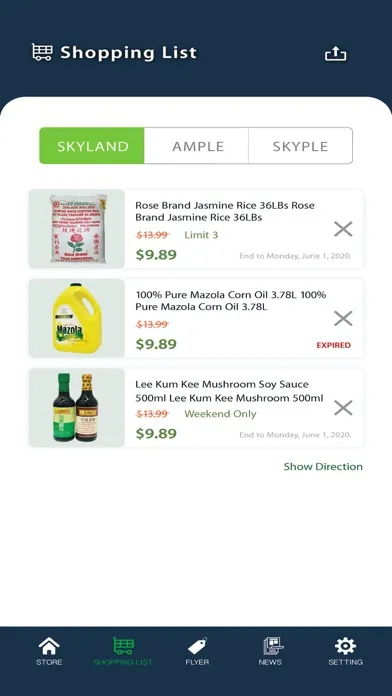 Ample Food Screenshots
