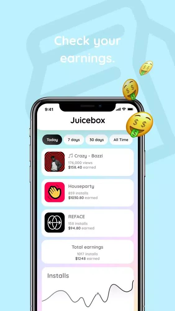 Скриншоты Juicebox