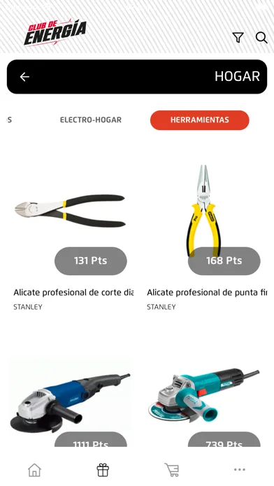 Capturas de pantalla de Club de Energía