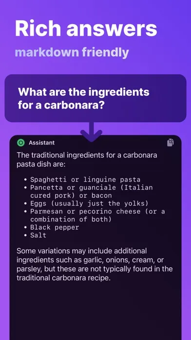 Screenshot di Prompta: AI Chat Bot Assistant