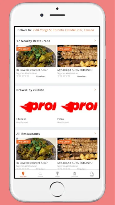 صور Prompteat | Food Delivery App