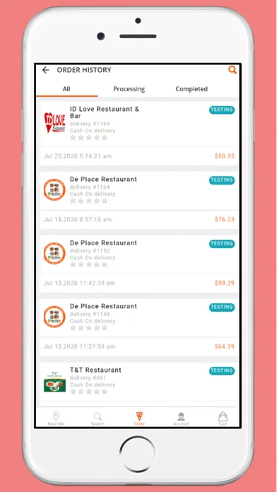صور Prompteat | Food Delivery App