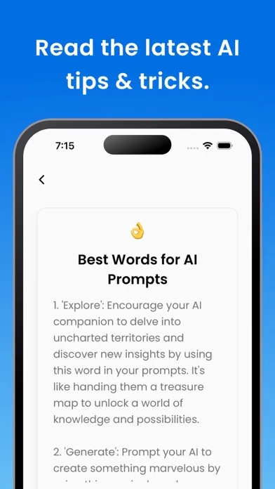 Promptly - AI Prompt Generator应用截图