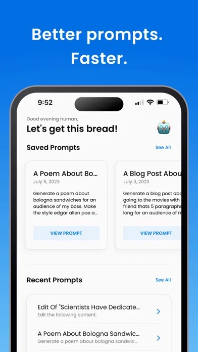 Promptly - AI Prompt Generator应用截图