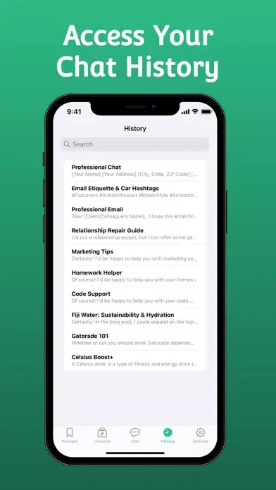 Promptio - Ai Chat Prompts应用截图
