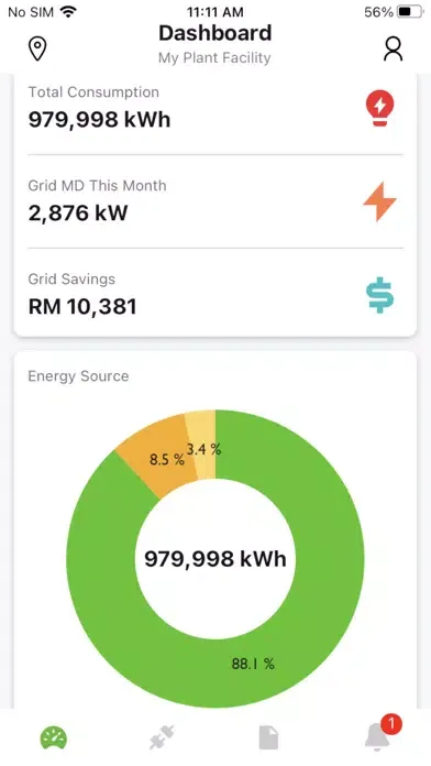 Energy Optimiser Ekran Görüntüleri