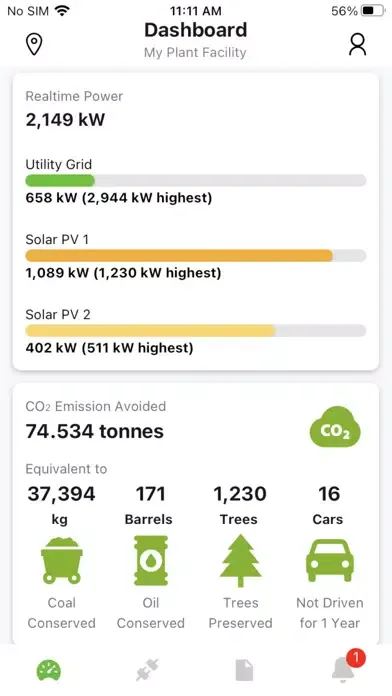 Energy Optimiser Ekran Görüntüleri