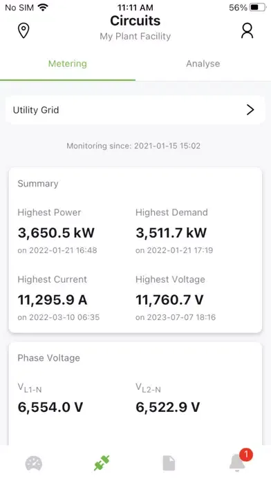 Energy Optimiser Ekran Görüntüleri