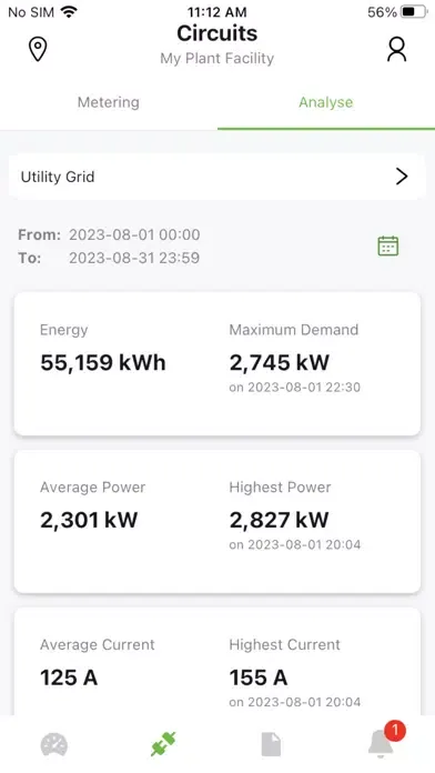 Energy Optimiser Ekran Görüntüleri