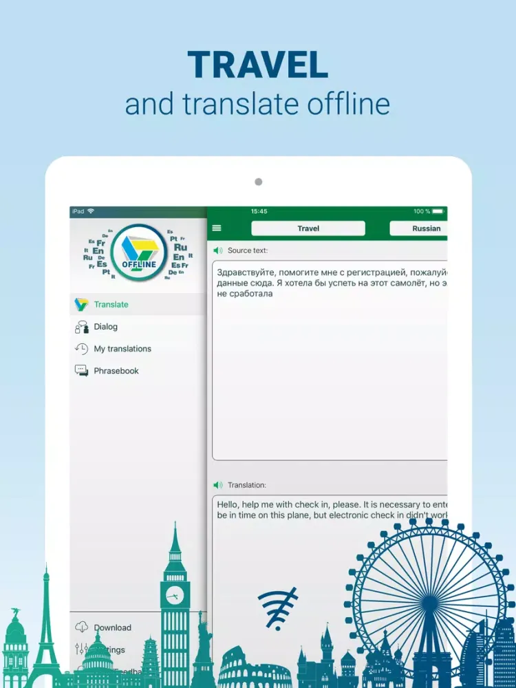 PROMT Translator Offline iPad  سکرین شاٹس