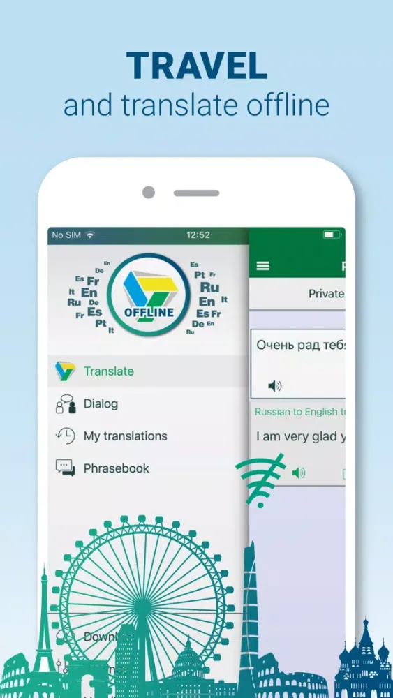 PROMT Translator Offline سکرین شاٹس