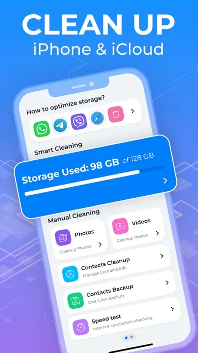 Captures d'écran de Clean Up Smart Cache Сleaner