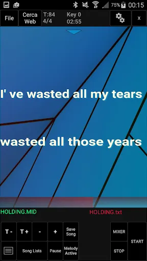 Zrzuty ekranu Winlive Pro Karaoke Mobile 2.0