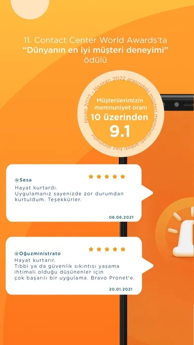 Скриншоты Pronet Mobil Panik Butonu