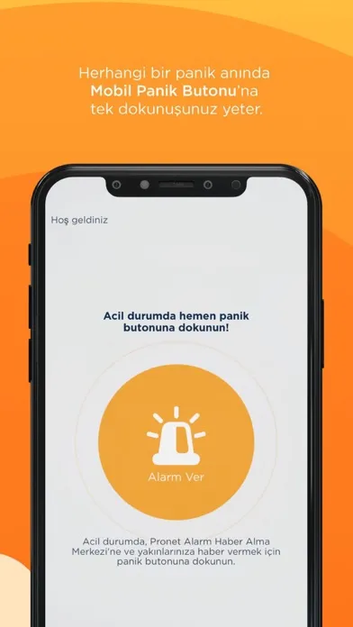 Скриншоты Pronet Mobil Panik Butonu