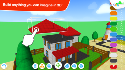 Capturas de tela do 3D Sketch Studio