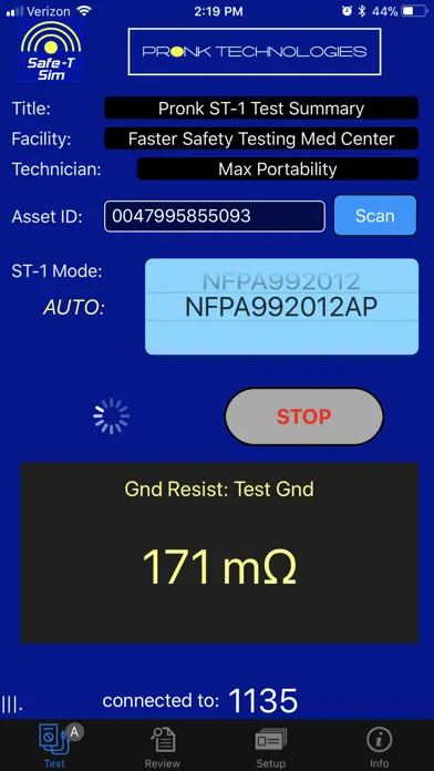 Safe-T App স্ক্রিনশট