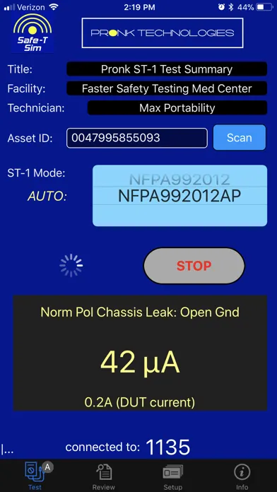 Safe-T App স্ক্রিনশট