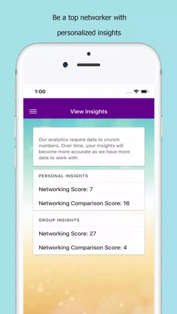 Ảnh chụp màn hình của RipTide – Networking App
