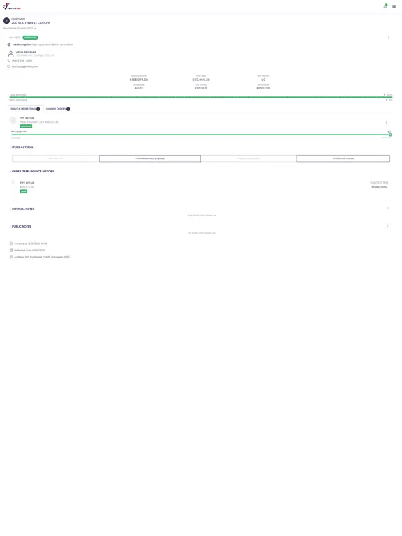 Pronto Serv. 360 iPad  スクリーンショット