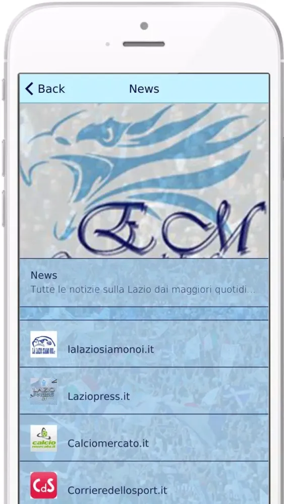 Eaglesmania - Notizie Lazio应用截图