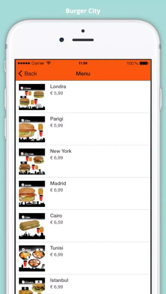 Captures d'écran de Burger City