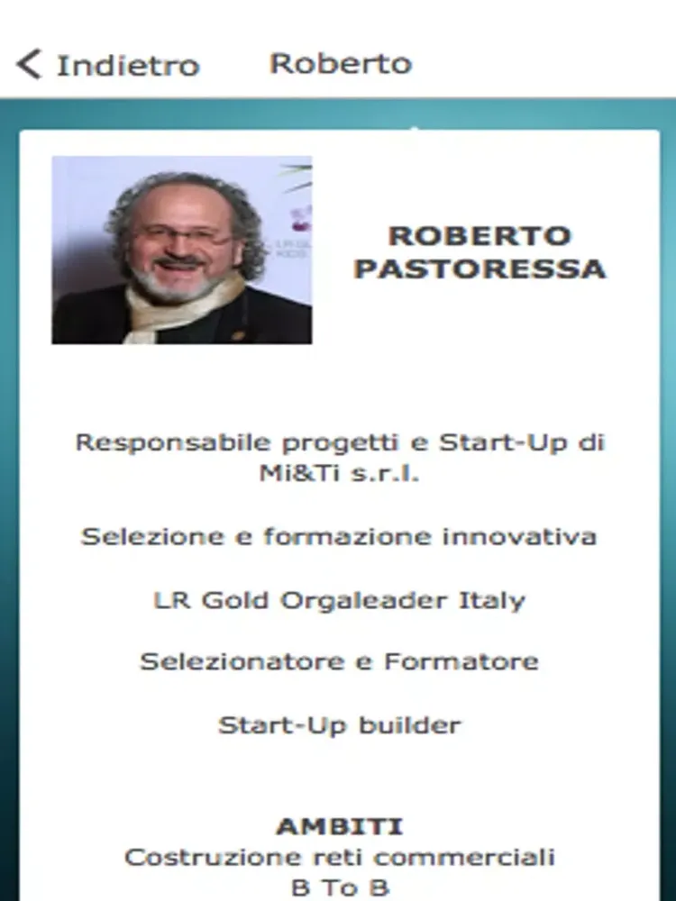 Roberto Pastoressa iPad 应用截图