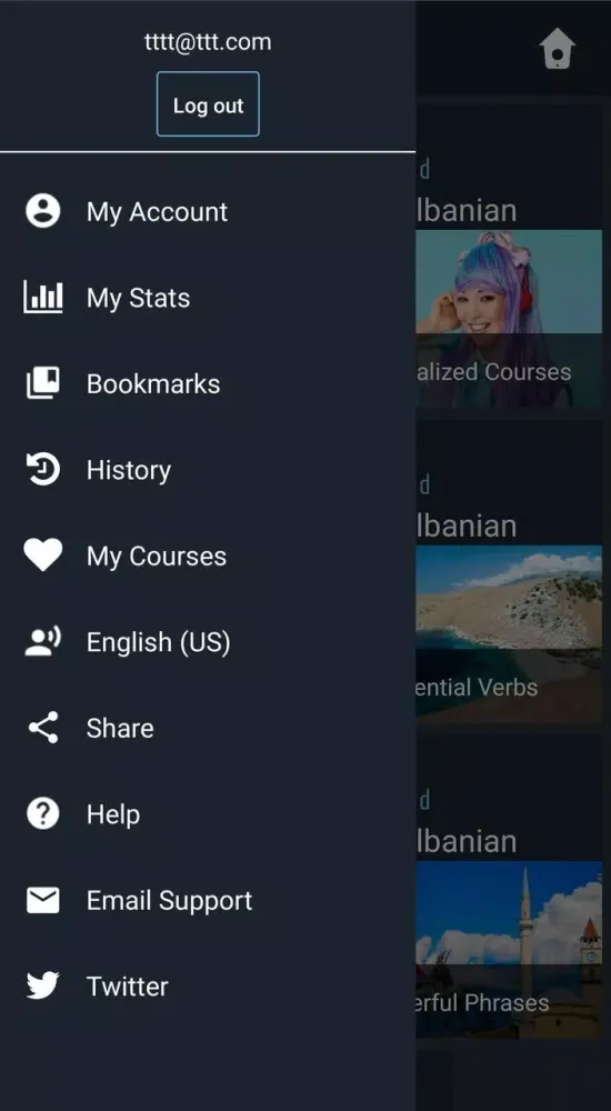 Learn Albanian. Speak Albanian Screenshots