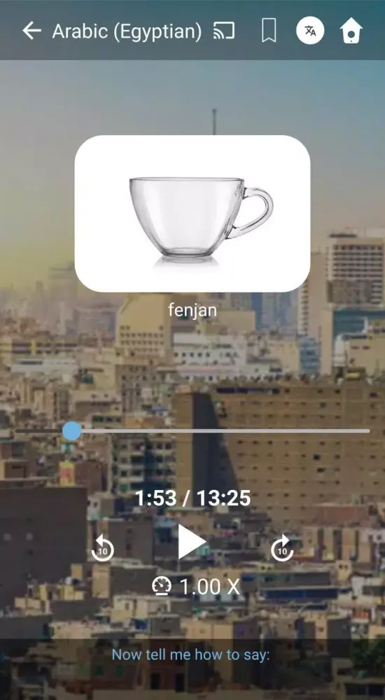 Learn Egyptian Arabic. Speak E Screenshots