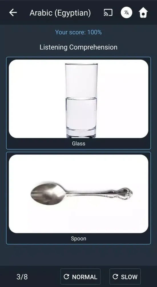 Learn Egyptian Arabic. Speak E Screenshots