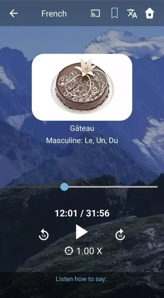 Learn French. Speak French. St Screenshots
