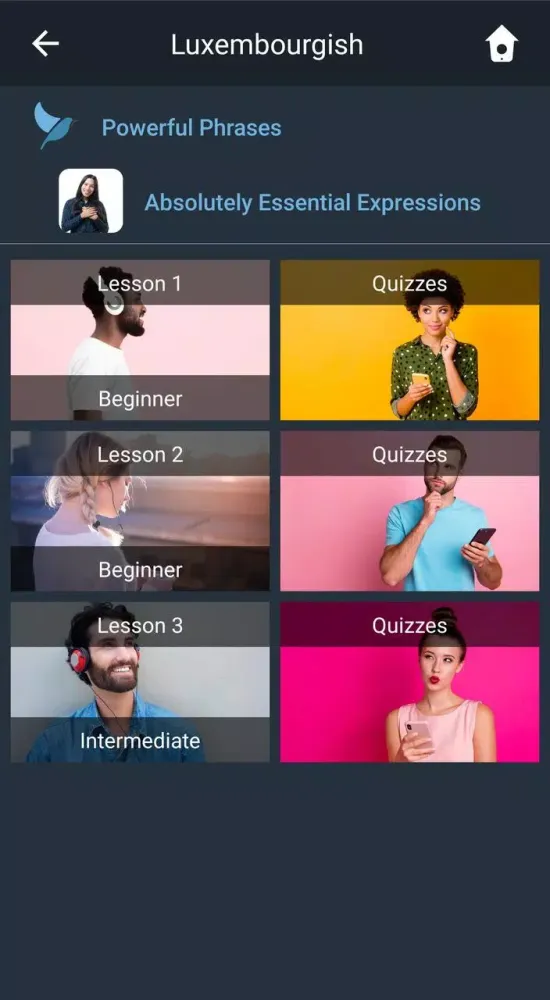Capturas de pantalla de Learn Luxembourgish. Speak Lux