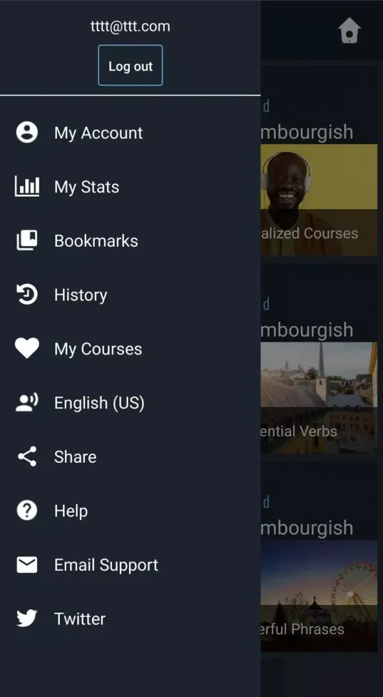Capturas de pantalla de Learn Luxembourgish. Speak Lux